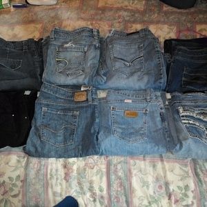 Women's Jeans Bundle 11 pairs size 12-14